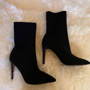 Black stiletto Booties